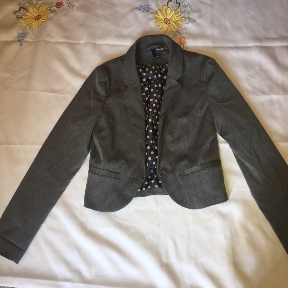 Gray Blazer